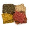 Spelt & flax seeds crackers