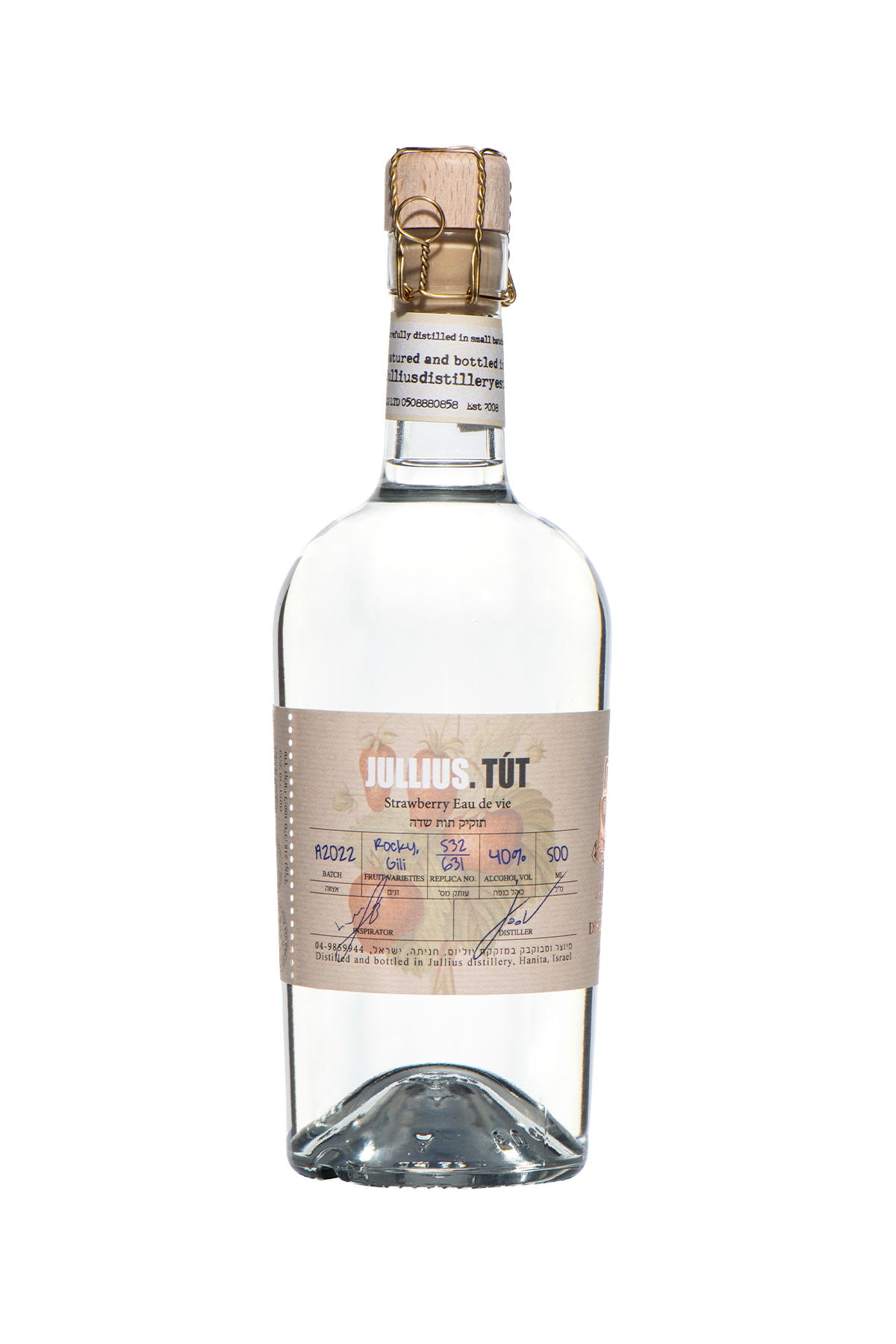 Strawberry eau de vie - Jullius