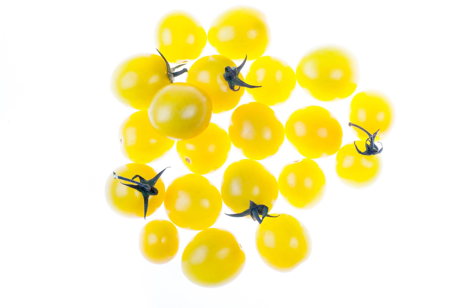 Yellow cherry tomatoes