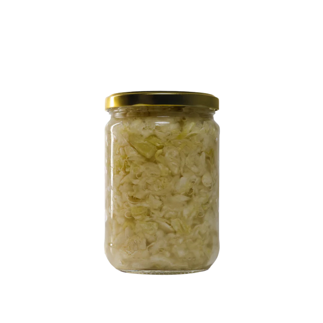 Classic fermented white cabbage