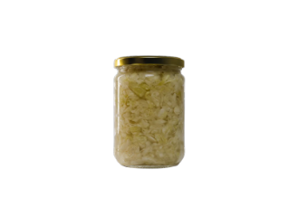 Classic fermented white cabbage