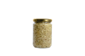 Fermented white cabbage black mustard